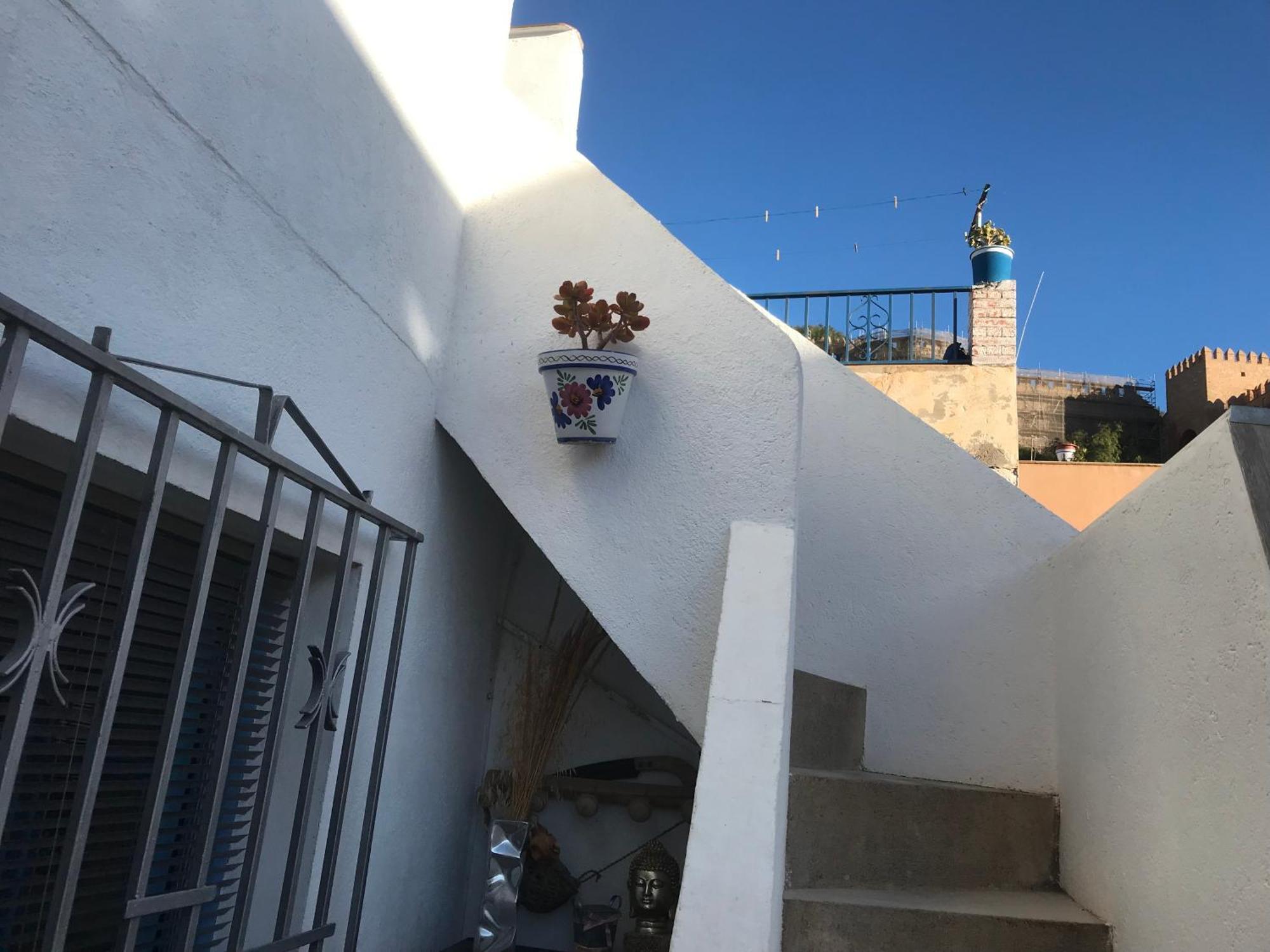 Casita La Paloma Bonita Del Pescador Hasta 5 Personas En El Casco Antiguo La Medina Centro Almeria Bajo Alcazaba Terraza Buena Vista Parking Privado Y Sabanas En Opcion 外观 照片